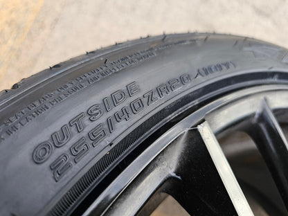 20" Nissan GT-R OEM wheels rims RAYS 62801 62200 GTR 2019 2020 2022 2023 2024