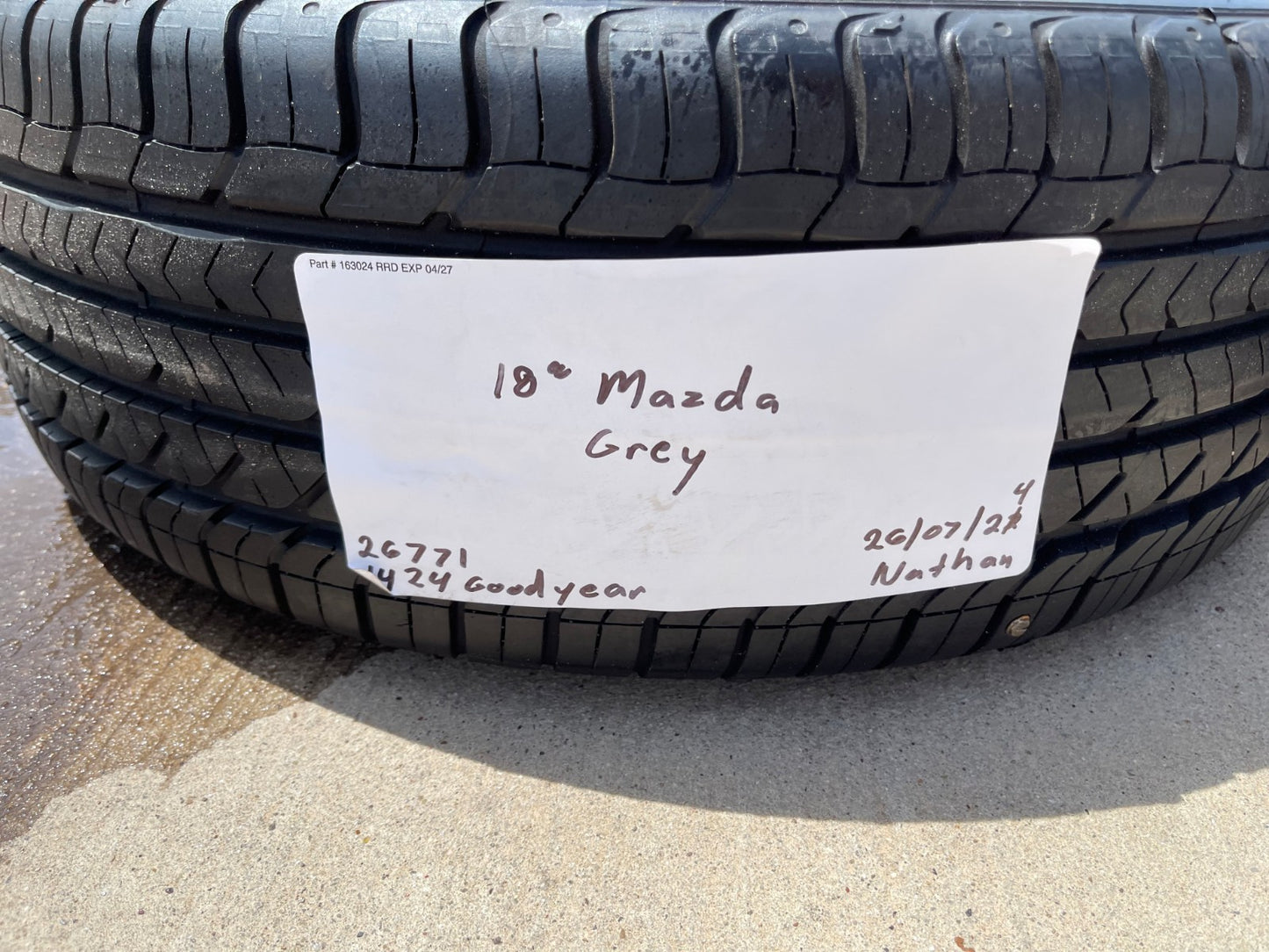 18" Mazda 3 2 5 OEM rims wheels 64940 CX-3 SET tires SET DISCOUNTED