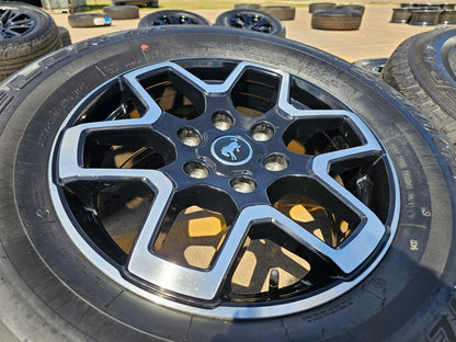 18" Ford Bronco wheels rims black 95213 Ranger 2022 2023 2024 2025 NEW