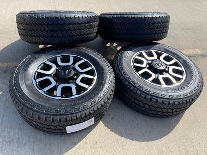18" Ram 2500 3500 LARAMIE OEM 2694 wheels rims 2024 2025 2026 BRIDGESTONE A/T