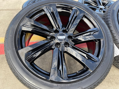 24" Cadillac Escalade V OEM wheels rims 2025 2026 2027 BRIDGESTONE SET NEW