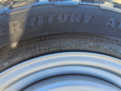 17" Chevy Colorado OEM wheels rims Silverado 8130 Canyon 2025 2026 NEW GOODYEAR