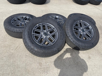 17" Jeep Wrangler Rubicon OEM wheels rims 9324 Gladiator 2025 2026 SET NEXEN NEW