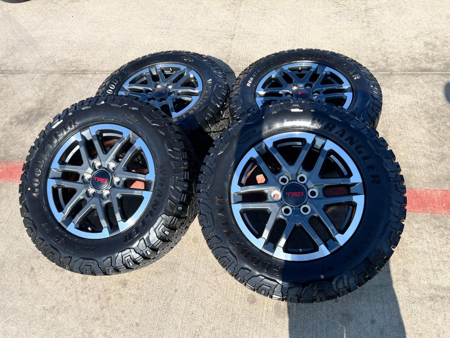 18" Toyota Tacoma 4Runner TRD OEM 10641 wheels rims 2026 NEW DURATRAC A/T