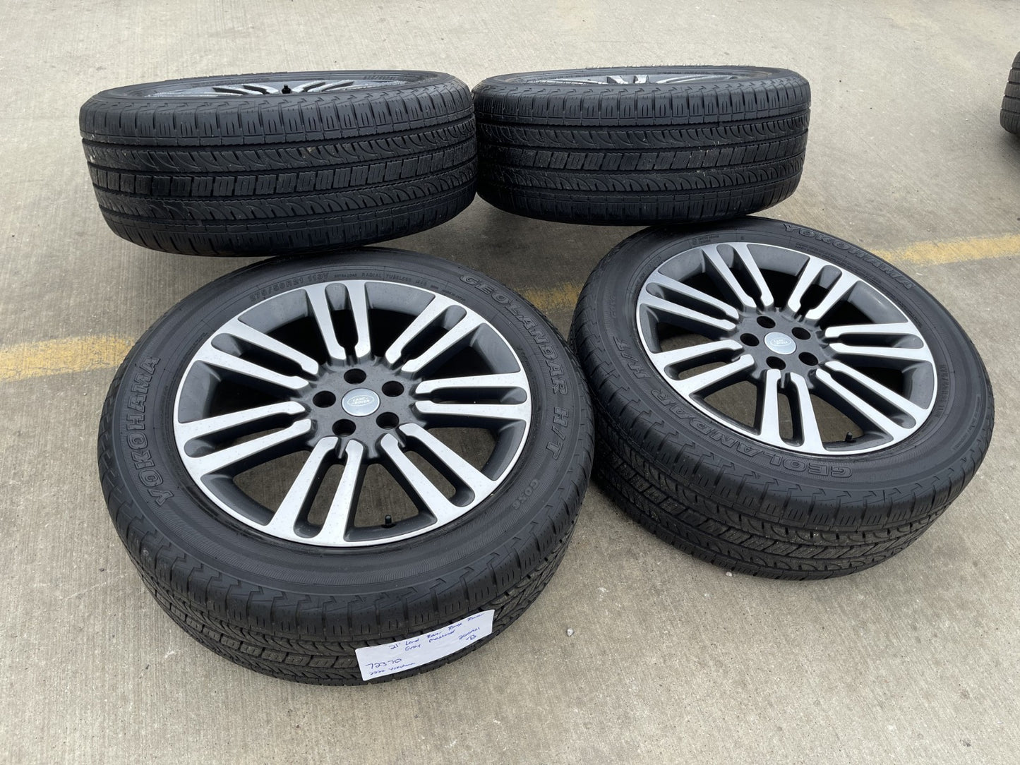 21" Range Rover Autobiography OEM 72370 wheels rims Land 2023 2024 2025 2026 SET