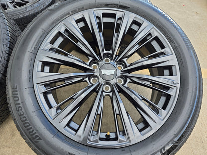 22" Cadillac Escalade V V600 Platinum OEM 4882 wheels rims SET FITS 2020-2027