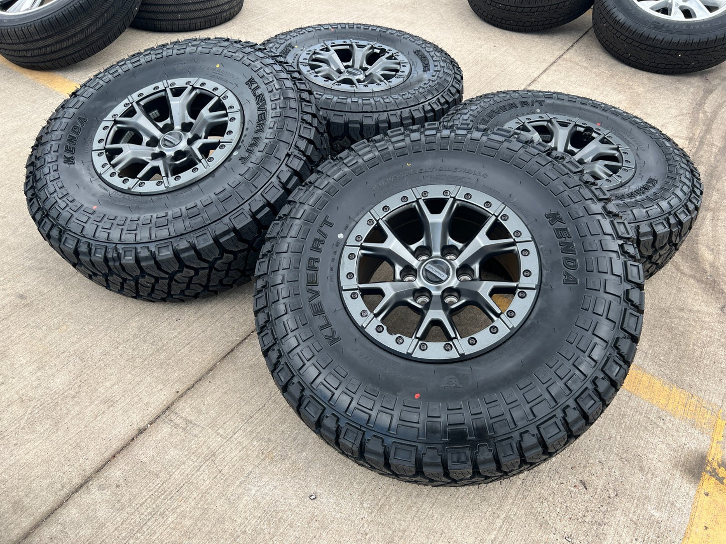 17" Ford F-150 Raptor OEM BEADLOCK 10460 rims wheels tires 37" R/T NEW