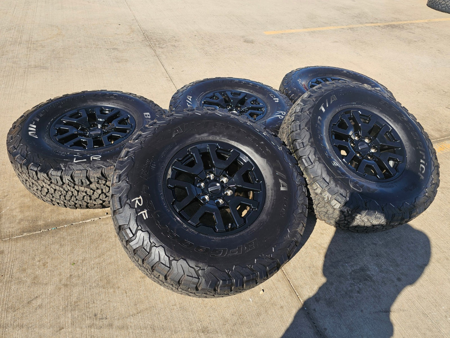 17" Ford F-150 Raptor Bronco OEM 10461 rims wheels SET 2025 2026 2027 BFG NEW