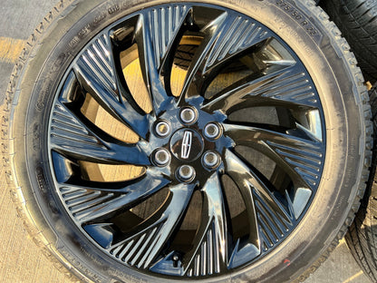 22" Lincoln Navigator OEM 10665 rims wheels BLACK LABEL 2025 2026 NEW