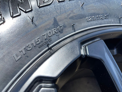 17" Ford F-150 Raptor OEM 10611 rims wheels Bronco SET 2026 2027 KENDA 35" NEW
