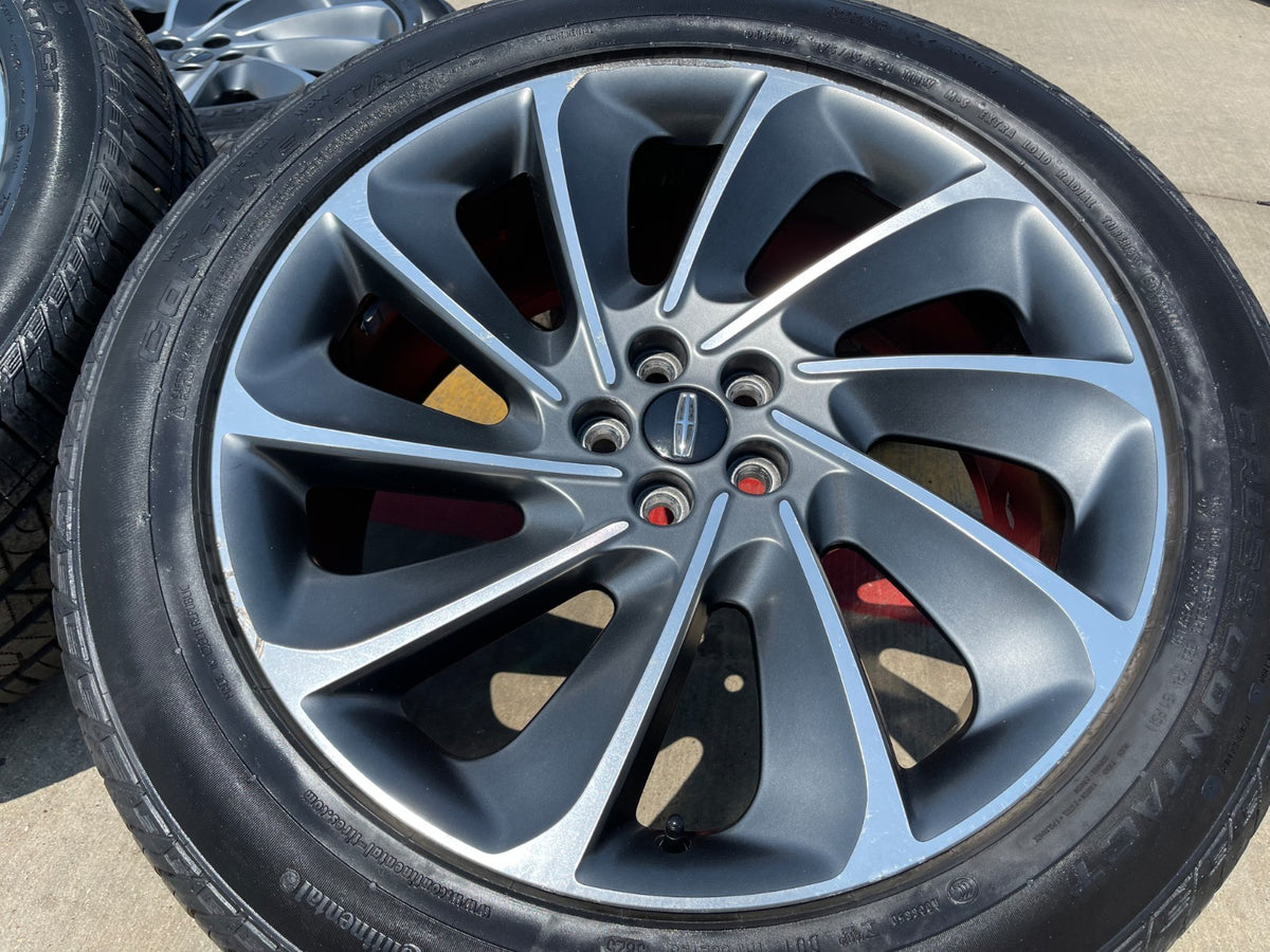 21" Lincoln Nautilus MKX Continental MKC rims wheels OEM 10218 Edge SET