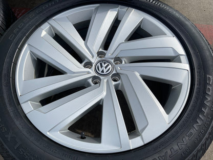 20" VW Atlas OEM wheels rims tires 70076 Audi Q7 Q8 2020 2021 2022 2023 2024