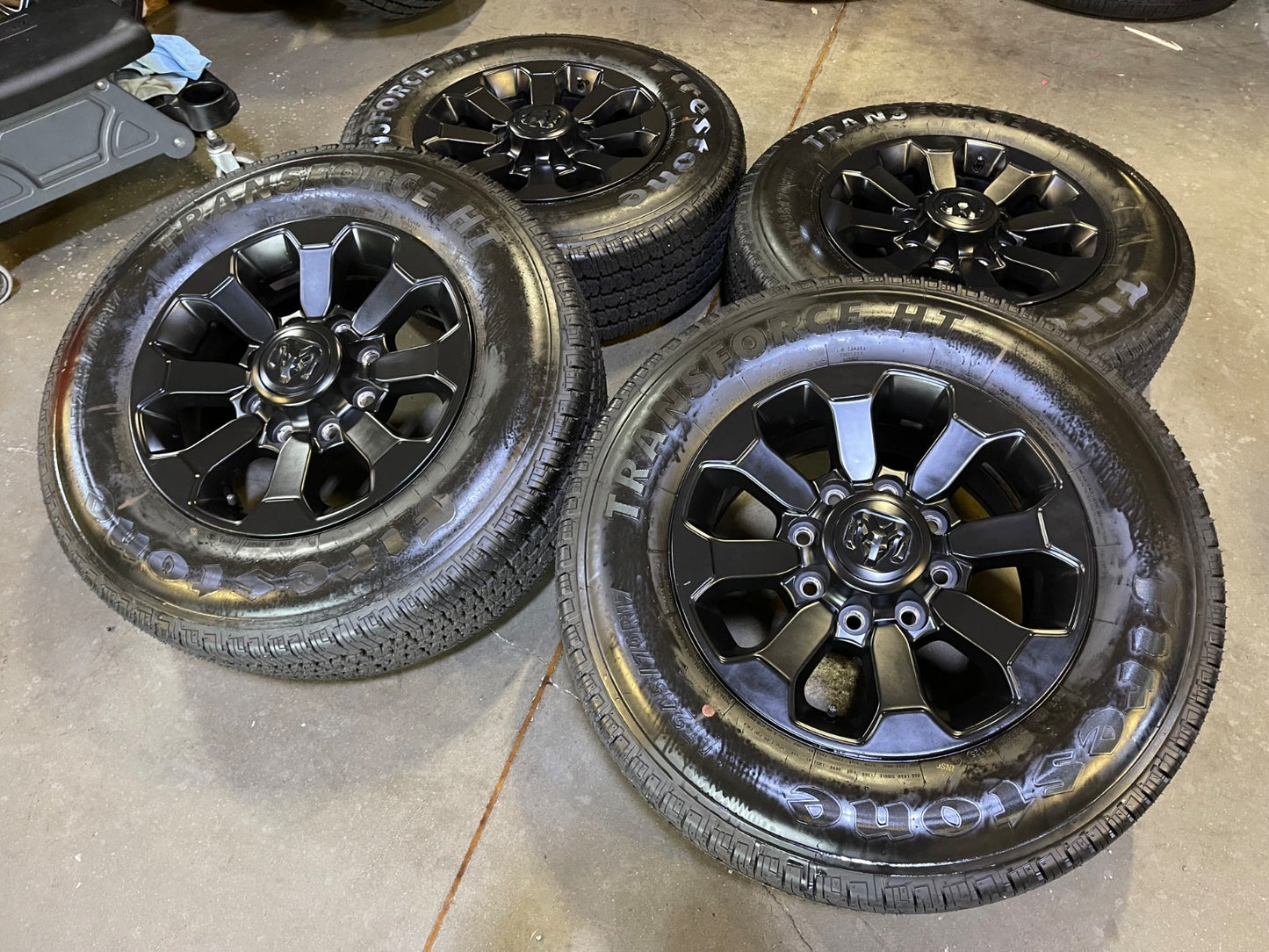17" Ram 2500 3500 Laramie Power Wagon OEM 2599 wheels rims 2024 2025 2026 NEW