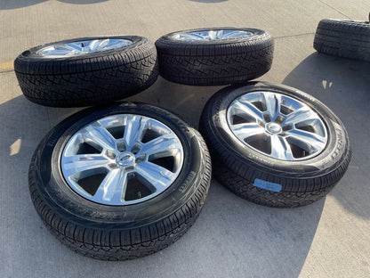 20" Ford F-150 Expedition OEM rims wheels polished 10004 tires