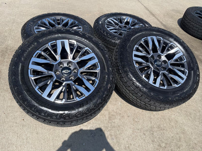20" Chevy Silverado Z71 GMC Sierra Canyon OEM wheels rims SET 2025 2026 2027 NEW