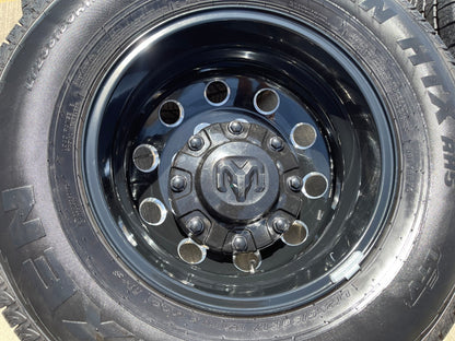 17" Dodge Ram 3500 Dually Laramie wheels rims 2706 2707 OEM black SET NEW