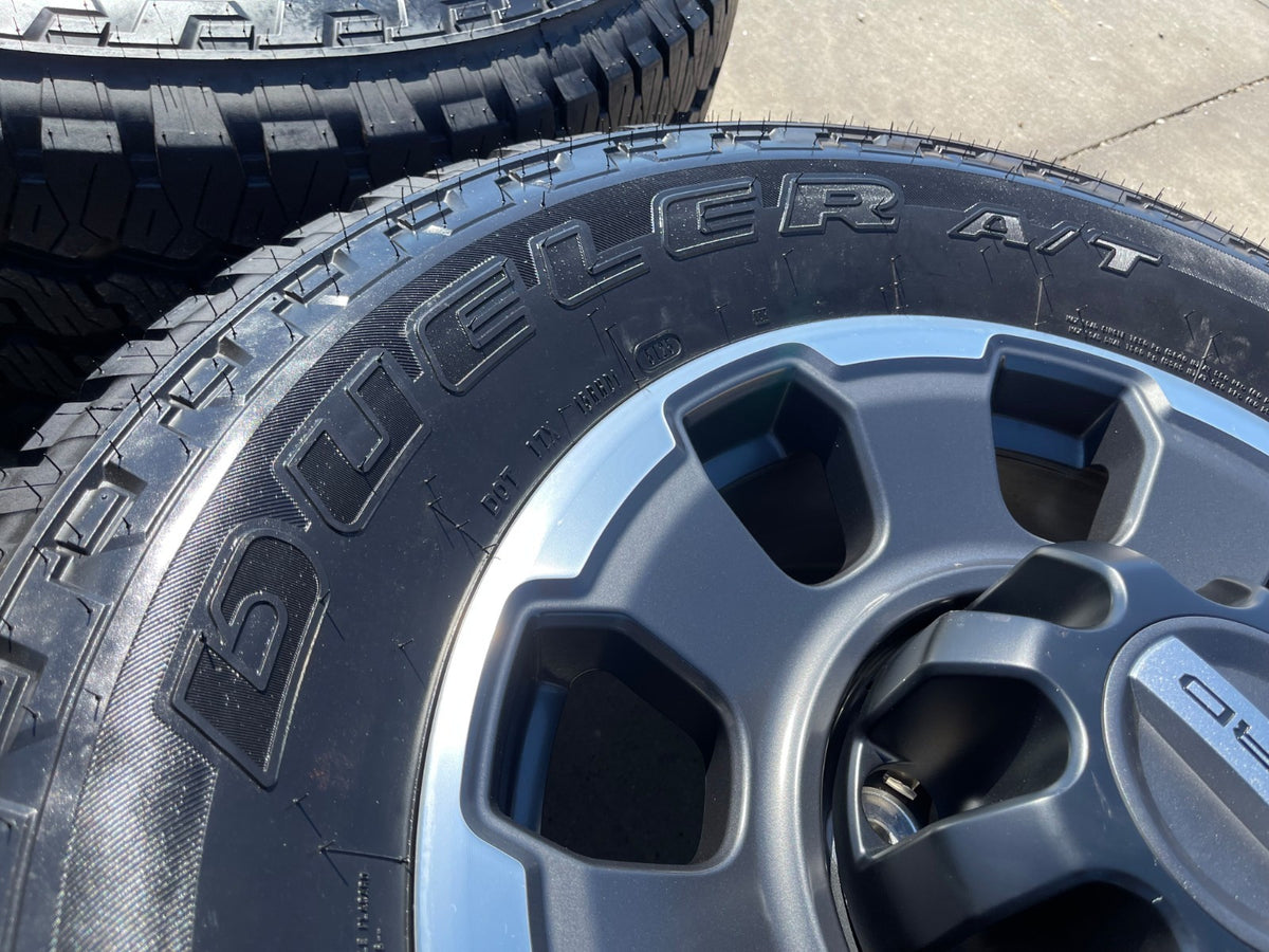 18" Ford F-250 F-350 OEM 10482 LARIAT rims wheels BRIDGSETONE SET NEW
