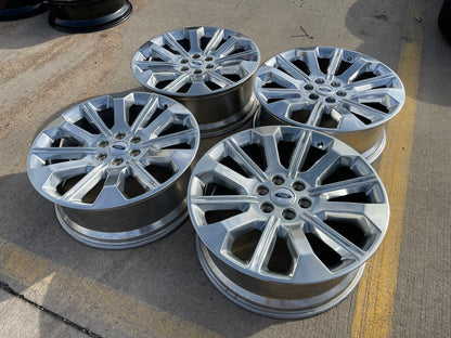 22" Ford F-150 LIMITED OEM rims wheels 10349 95103 2021 2022 2023 2024 2025 NEW