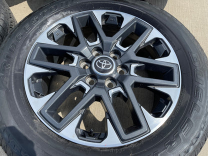20" Toyota Tundra TRD wheels rims OEM TSS # 75276 95295 Sequoia SET 2025 2026