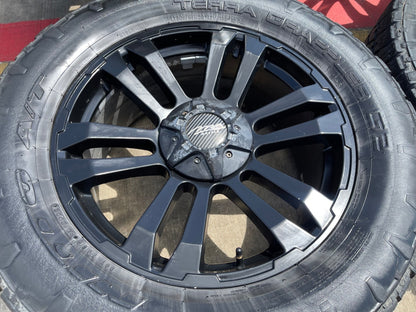 20" MB TKO Ford F-150 rims wheels Expedition NITRO 33"
