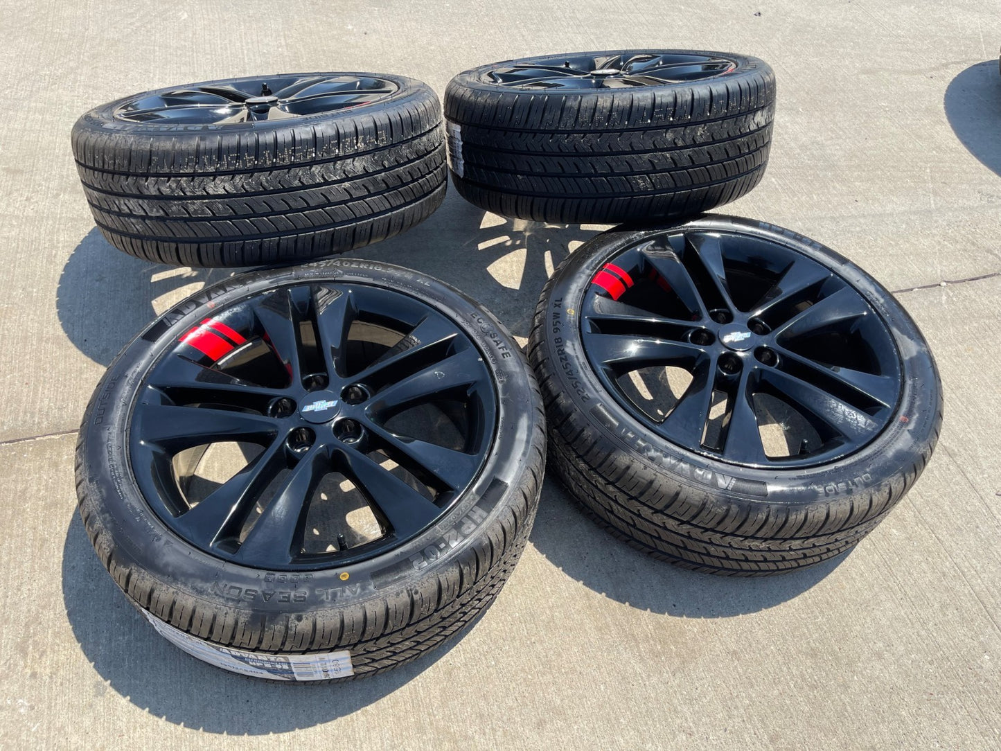18" Chevy Cruze Trax Sonic REDLINE OEM wheels rims 5477 5828 5x105