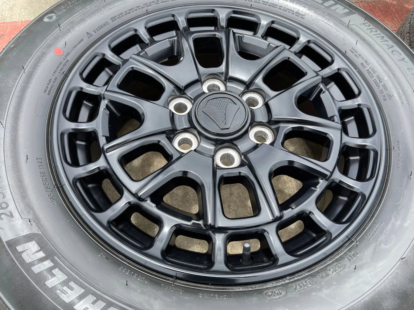 18" Toyota Tundra TSS T FORCE TRD OEM black wheels rims Sequoia 2025 2026 NEW