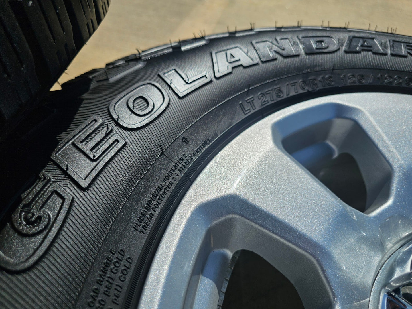 18" Ford F-250 F-350 Lariat FX-4 wheels rims SET OEM RIM# 10481 FITS 2006-2027