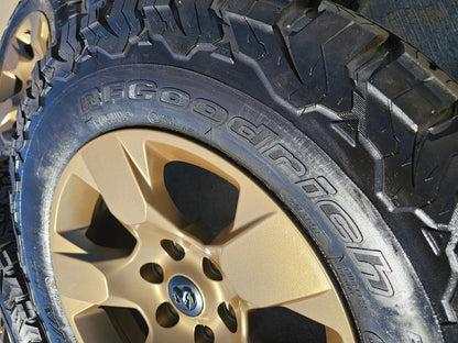 18" Ram 1500 OEM wheels rims Bronze 2669 Jeep Wagoneer 2025 2026 NEW BFG KO2