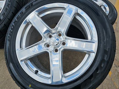 20" Jeep Grand Cherokee SRT Trackhawk OEM 9172 wheels rims tires NEW