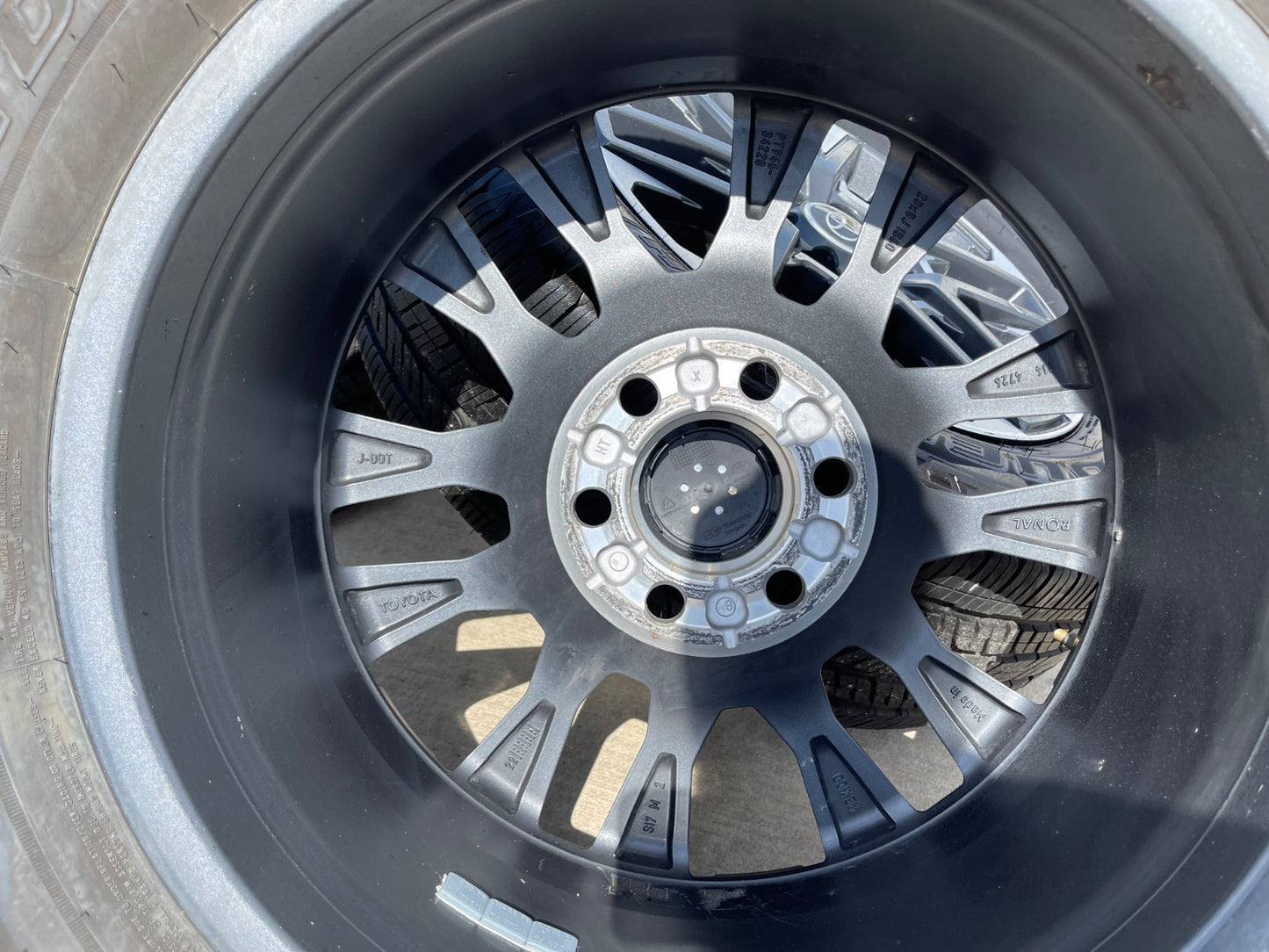 20" Toyota Tundra TRD wheels rims OEM TSS # 75276 95295 Sequoia SET 2025 2026