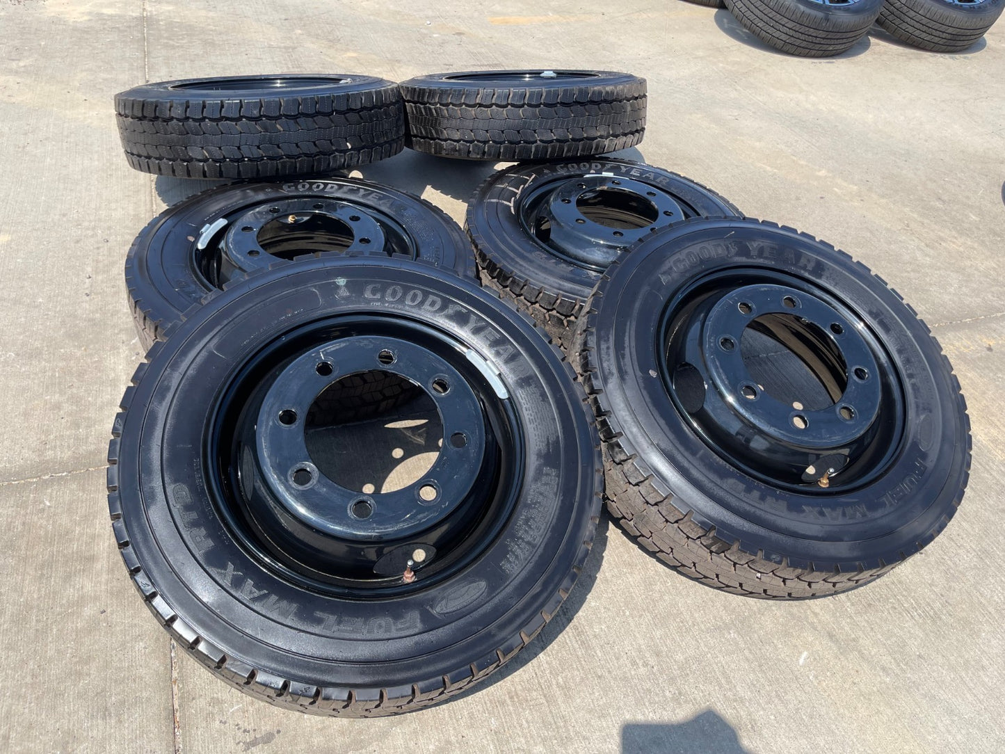 19.5" Chevy Silverado 4500HD 5500HD 6500HD rims wheels 8x275 OEM SET NEW