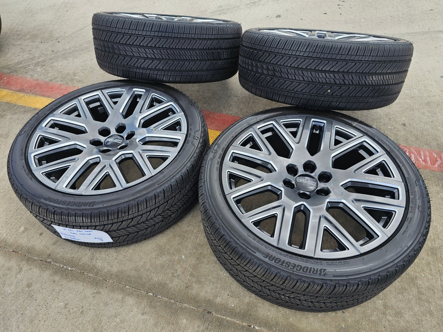 24" GMC Yukon Sierra DENALI OEM wheels rims tires 2023 2024 2025 2026 2027 NEW