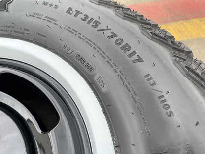 17" Ford Bronco HERITAGE Edition wheels rims white GOODYEAR 35" SET NEW