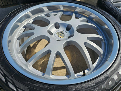 22" Champion Motorsport RG5 Forged Porsche Cayenne wheels rims tires SET