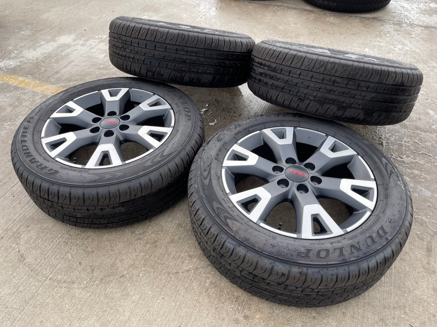 20" Toyota 4Runner TRD OEM gray wheels rims Tundra Sequoia 2025 2026 NEW