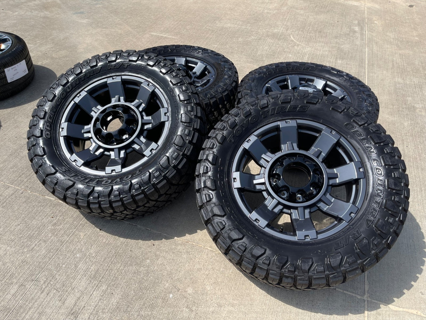 20" Ford F-250 F-350 OEM 10296 10485 Lariat wheels rims SET 2025 2026 TOYO 35"