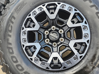 (4) 17" Ford F-150 Raptor R OEM BEADLOCK rims wheels 2024 2025 2026 2027 BFG NEW