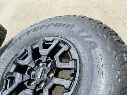 17" Ford F-150 Raptor Bronco OEM 10461 rims wheels 2025 2026 BFG KO2 A/T NEW 37"