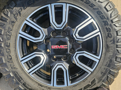 20" GMC Sierra AT4 2500 3500 OEM wheels rims 5950 Silverado NITRO 35"