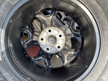 (4) 17" Jeep Wrangler Rubicon OEM 9218 wheels rims black Gladiator NEXEN NEW