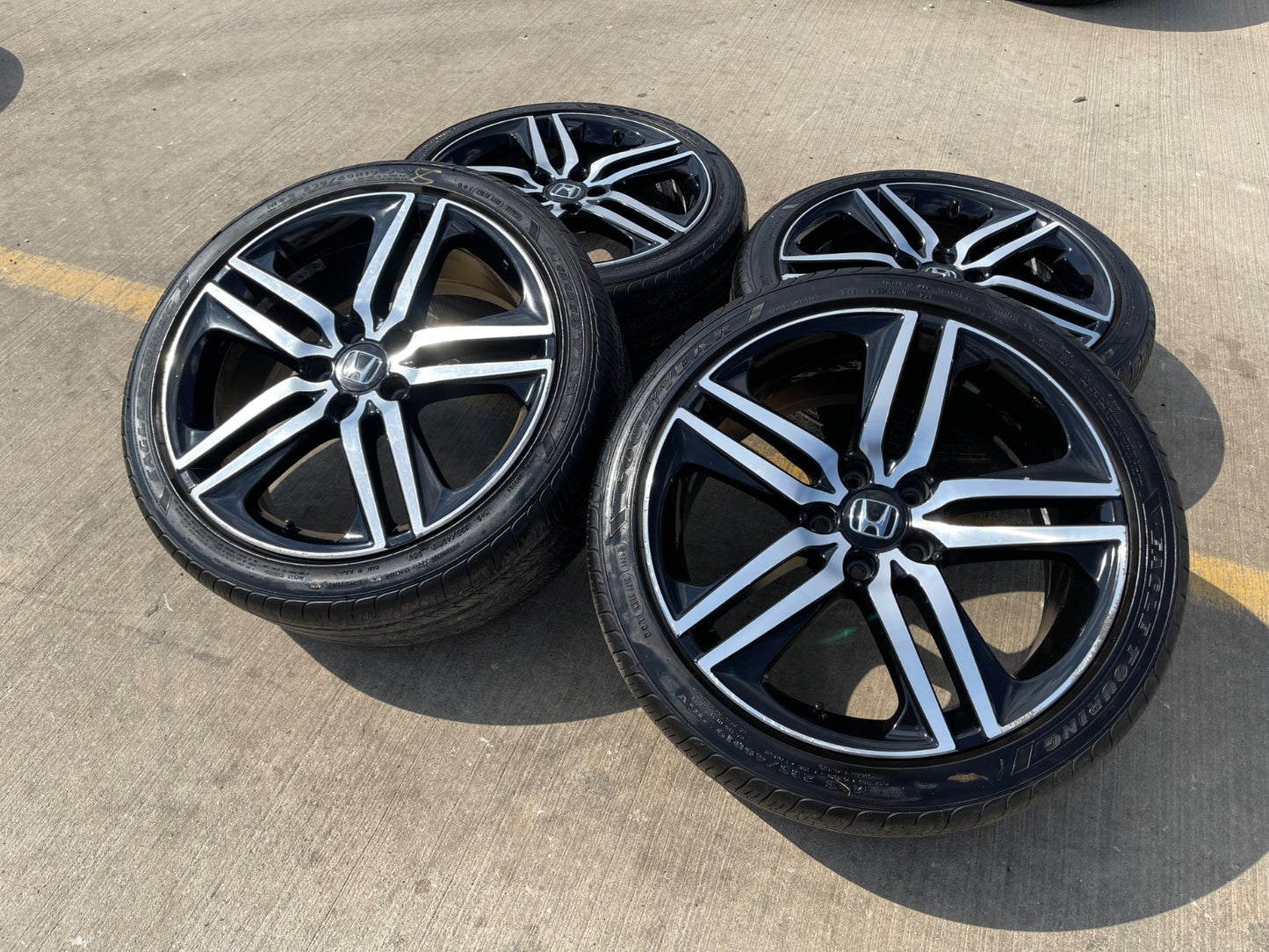 19" Honda Accord OEM Sport wheels rims 64083 SET GOODYEAR
