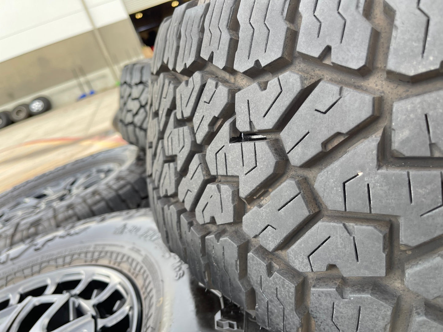 18" Toyota Tundra TSS T FORCE TRD OEM black wheels rims Sequoia 2025 NEW 35"