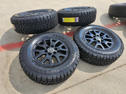 17" Toyota Tacoma 4Runner TRD Matte Black OEM 42611 wheels rims 2025 2026 NEW