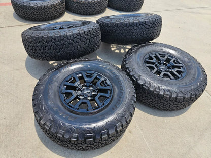 17" Ford F-150 Raptor Bronco OEM rims wheels 10461 tires 37" BFG NEW