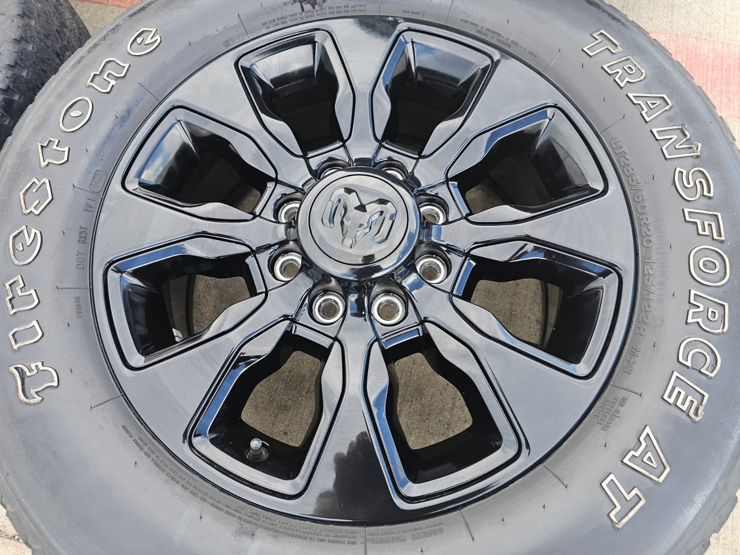 20" Dodge Ram 2500 3500 wheels rims tires 2696 OEM 2022 2023 2024 2025