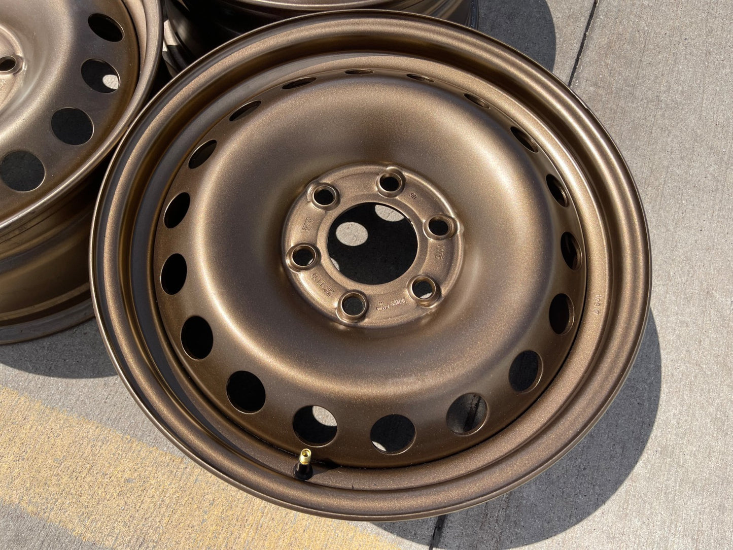 NEW 17" INEOS Grenadier OEM steel wheels rims SET BRONZE 2024-2027