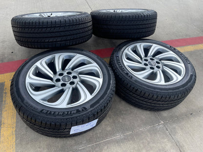 22" Lincoln Navigator BLACK LABEL OEM 10497 rims wheels SET MICHELIN