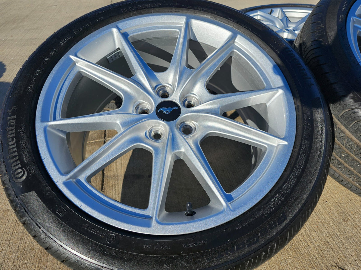 19" Ford Mustang Stealth GT OEM 10597 95759 wheels rims 2024 2025 2026 SET NEW