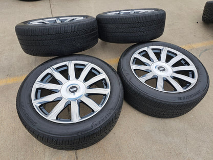 22" Cadillac Escalade Platinum OEM ORIGINAL 95078 4874 wheels rims BRIDGESTONE