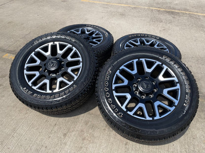 20" Dodge Ram 2500 3500 LARAMIE OEM 51649 wheels rims A/T2 2025 2026 NEW